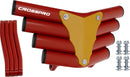 Crosspro - Front Bumper Corot For Yamaha YFZ 450-Red Tube / Yellow Plate