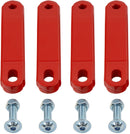 Crosspro - Bumper Fixing GLIESE HASPE / LITE COROT HAT For Honda TRX 700-Red