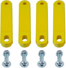 Crosspro - Bumper Fixing GLIESE HASPE / LITE COROT HAT For Honda TRX 700-Yellow