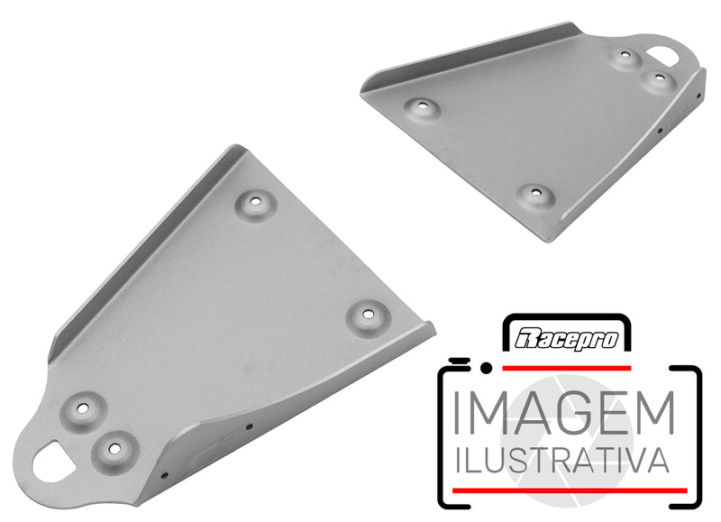 Crosspro - Front Triangle Cover Aluminum For Goes 520 Max-Polish