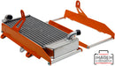 Crosspro - Aluminum Radiator Guard Light For Husqvarna TC 85, KTM 85 SX-Orange