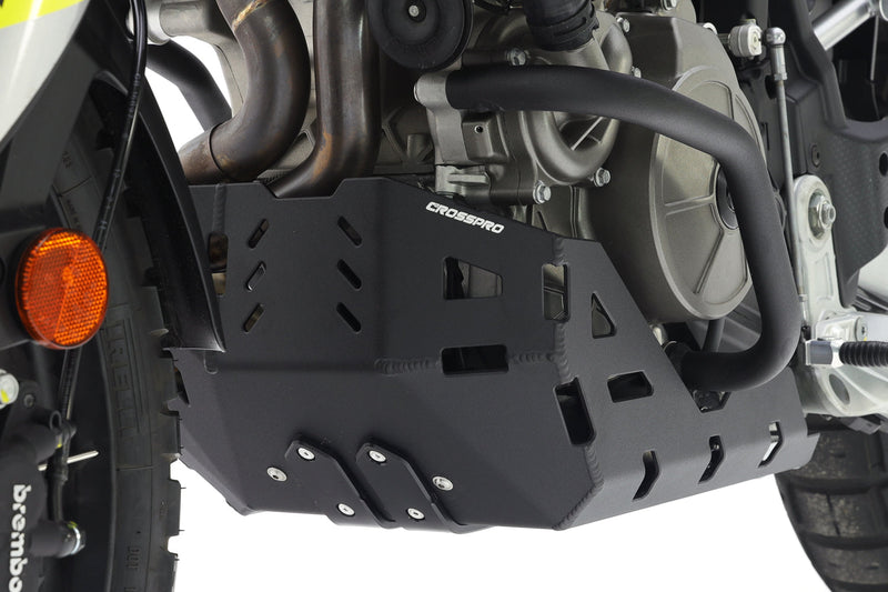 Crosspro - Aluminum Trail Engine Guard (skid plate) For Aprilia Tuareg