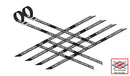Crosspro - Nerf Bar Belts (Kit) 4x2x4 (2CP141424B)