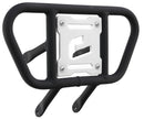 Crosspro - Front Bumper CR01 For Suzuki LT-R 450-Textured Black Tube / White Plate