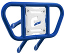 Crosspro - Front Bumper CR01 For Suzuki LT-R 450-Blue Tube / White Plate
