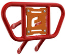 Crosspro - Front Bumper CR01 For Suzuki LT-R 450-Red Tube / Orange Plate
