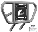 Crosspro - Front Bumper CR01 For Yamaha YFM 660 Raptor-Ice Polish Tube / Black Plate