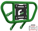 Crosspro - Front Bumper CR01 For Yamaha YFM 660 Raptor-Green Tube / Black Plate