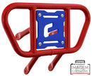 Crosspro - Front Bumper CR01 For Yamaha YFM 700 Raptor-Red Tube / Blue Plate