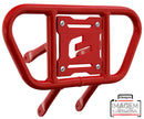 Crosspro - Front Bumper CR01 For Yamaha YFM 660 Raptor-Red Tube / Red Plate