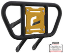Crosspro - Front Bumper CR01 For Yamaha YFM 660 Raptor-Textured Black Tube / Yellow Plate