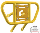 Crosspro - Front Bumper CR01 For Yamaha YFM 700 Raptor-Yellow Tube / Yellow Plate