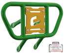 Crosspro - Front Bumper CR01 For Kawasaki KFX 450R-Green Tube / Yellow Plate