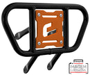 Crosspro - Front Bumper CR01 For Yamaha YFM 700 Raptor-Black Tube / Orange Plate