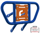 Crosspro - Front Bumper CR01 For Yamaha YFM 700 Raptor-Blue Tube / Orange Plate