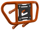 Crosspro - Front Bumper CR02 For Suzuki LT-R 450-Orange Tube / Black Plate