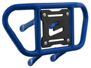 Crosspro - Front Bumper CR02 For Suzuki LT-R 450-Blue Tube / Black Plate