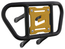 Crosspro - Front Bumper CR02 For Suzuki LT-R 450-Textured Black Tube / Yellow Plate