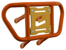 Crosspro - Front Bumper CR02 For Suzuki LT-R 450-Orange Tube / Yellow Plate