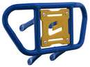 Crosspro - Front Bumper CR02 For Suzuki LT-R 450-Blue Tube / Yellow Plate