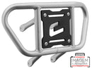 Crosspro - Front Bumper CR02 For Yamaha YFM 660 Raptor-Ice Polish Tube / Black Plate