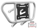 Crosspro - Front Bumper CR02 For Yamaha YFM 700 Raptor-White Tube / Black Plate