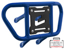 Crosspro - Front Bumper CR02 For Yamaha YFM 660 Raptor-Blue Tube / Black Plate
