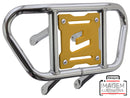 Crosspro - Front Bumper CR02 For Yamaha YFM 700 Raptor-Polish Tubo / Yellow Plate