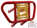 Crosspro - Front Bumper CR02 For Yamaha YFM 660 Raptor-Red Tube / Yellow Plate