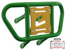 Crosspro - Front Bumper CR02 For Yamaha YFM 700 Raptor-Green Tube / Yellow Plate