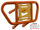 Crosspro - Front Bumper CR02 For Yamaha YFM 700 Raptor-Orange Tube / Yellow Plate