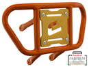 Crosspro - Front Bumper CR02 For Yamaha YFZ 450R-Orange Tube / Yellow Plate