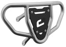 Crosspro - Front Bumper CR03 For Suzuki LT-R 450-Ice Polish Tube / Black Plate