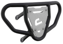 Crosspro - Front Bumper CR03 For Suzuki LT-R 450-Textured Black Tube / White Plate