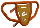 Crosspro - Front Bumper CR03 For Suzuki LT-R 450-Orange Tube / Yellow Plate