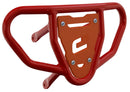 Crosspro - Front Bumper CR03 For Suzuki LT-R 450-Red Tube / Orange Plate