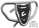 Crosspro - Front Bumper CR03 For Yamaha YFZ 450-Ice Polish Tube / Black Plate