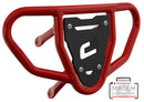 Crosspro - Front Bumper CR03 For Yamaha YFZ 450-Red Tube / Black Plate