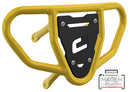 Crosspro - Front Bumper CR03 For Yamaha YFZ 450-Yellow Tube / Black Plate