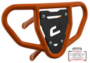 Crosspro - Front Bumper CR03 For 450 XC (ATV), 525 XC (ATV), KTM 450 SX (ATV), 505 SX (ATV)-Orange Tube / Black Plate
