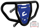 Crosspro - Front Bumper CR03 For Yamaha YFZ 450-Black Tube / Blue Plate
