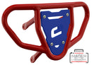 Crosspro - Front Bumper CR03 For 450 XC (ATV), 525 XC (ATV), KTM 450 SX (ATV), 505 SX (ATV)-Red Tube / Blue Plate
