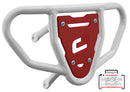Crosspro - Front Bumper CR03 For 450 XC (ATV), 525 XC (ATV), KTM 450 SX (ATV), 505 SX (ATV)-White Tube / Red Plate