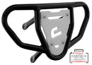 Crosspro - Front Bumper CR03 For 450 XC (ATV), 525 XC (ATV), KTM 450 SX (ATV), 505 SX (ATV)-Black Tube / White Plate