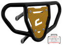 Crosspro - Front Bumper CR03 For Yamaha YFZ 450-Black Tube / Yellow Plate