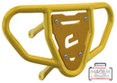 Crosspro - Front Bumper CR03 For Yamaha YFZ 450-Yellow Tube / Yellow Plate