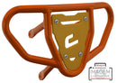 Crosspro - Front Bumper CR03 For 450 XC (ATV), 525 XC (ATV), KTM 450 SX (ATV), 505 SX (ATV)-Orange Tube / Yellow Plate