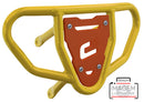 Crosspro - Front Bumper CR03 For Yamaha YFZ 450-Yellow Tube / Orange Plate