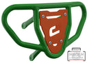 Crosspro - Front Bumper CR03 For Yamaha YFZ 450-Green Tube / Orange Plate