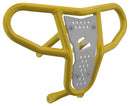 Crosspro - Front Bumper CR04 For Suzuki LT-R 450-Yellow Tube / White Plate
